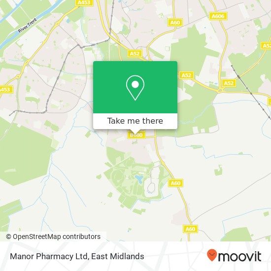 Manor Pharmacy Ltd map