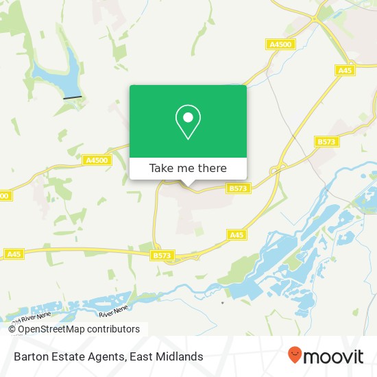Barton Estate Agents map