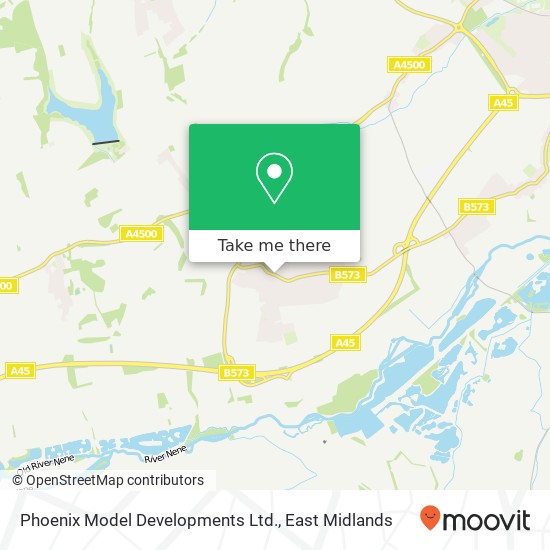 Phoenix Model Developments Ltd. map