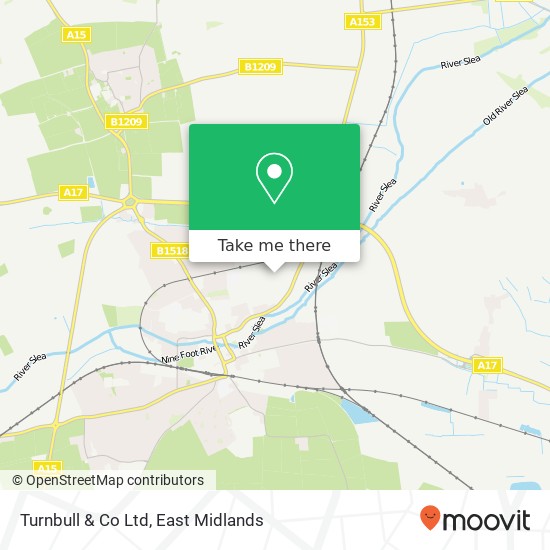 Turnbull & Co Ltd map