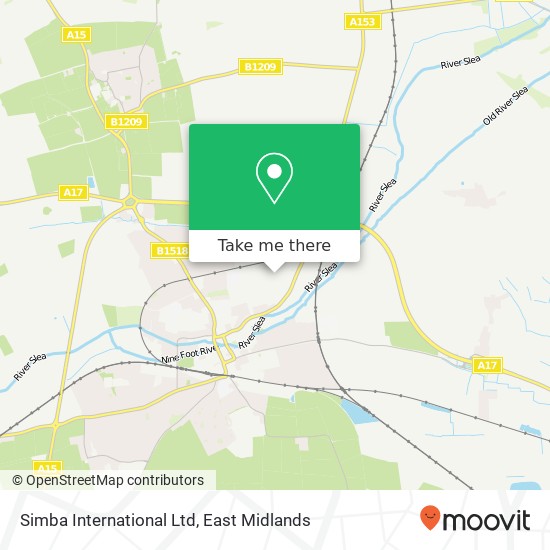 Simba International Ltd map
