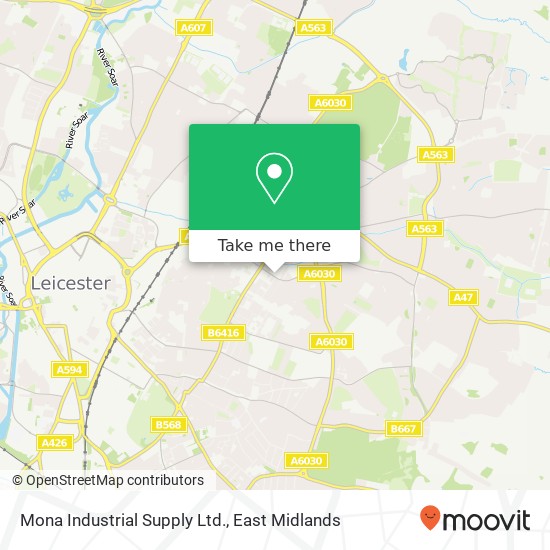 Mona Industrial Supply Ltd. map