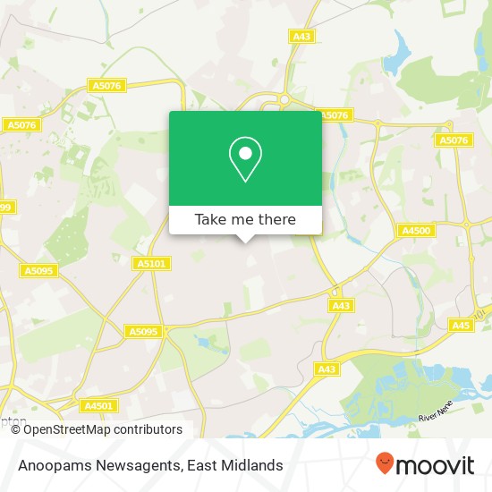 Anoopams Newsagents map