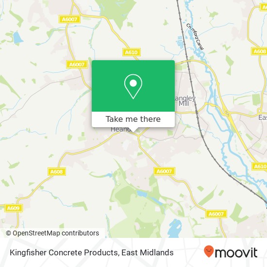 Kingfisher Concrete Products map