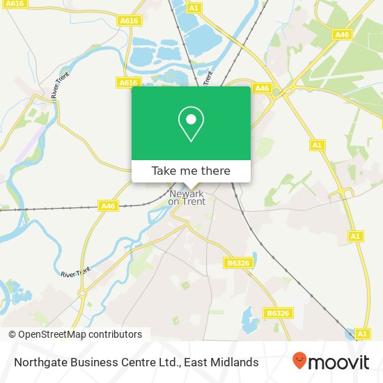 Northgate Business Centre Ltd. map