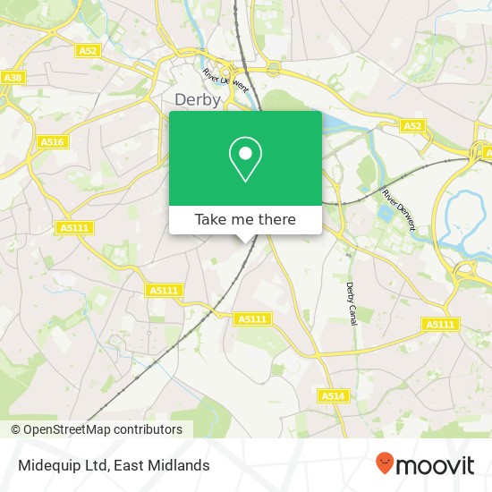 Midequip Ltd map