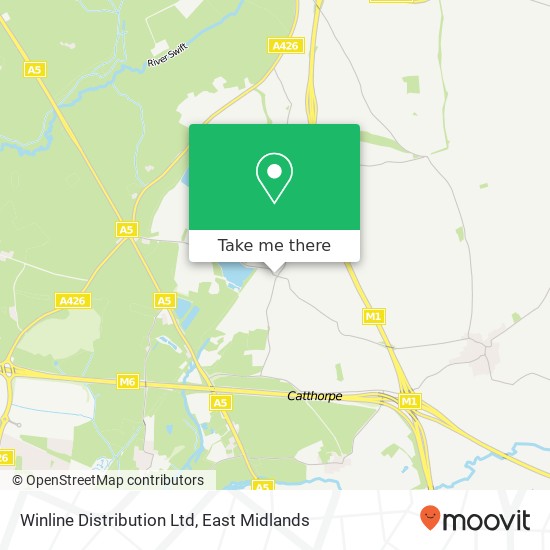 Winline Distribution Ltd map