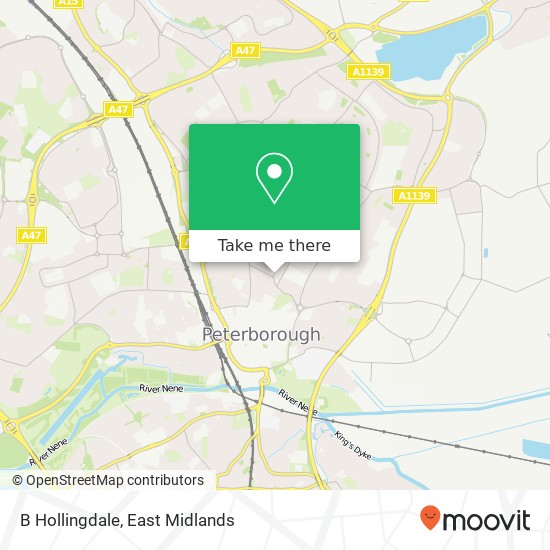 B Hollingdale map