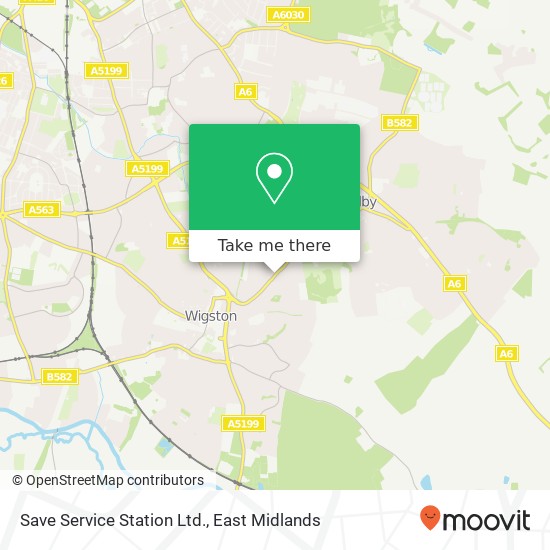 Save Service Station Ltd. map