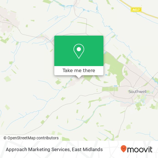 Approach Marketing Services map