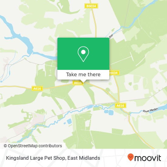 Kingsland Large Pet Shop map