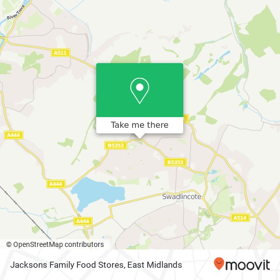 Jacksons Family Food Stores map