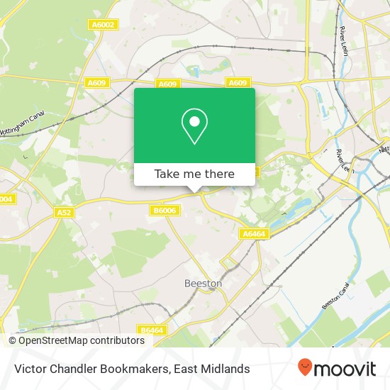 Victor Chandler Bookmakers map