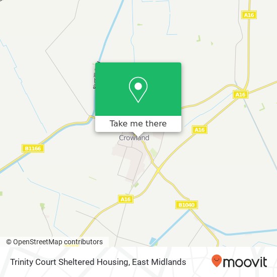 Trinity Court Sheltered Housing map