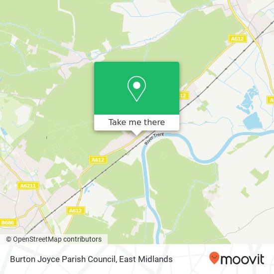 Burton Joyce Parish Council map