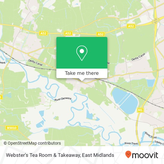 Webster's Tea Room & Takeaway map