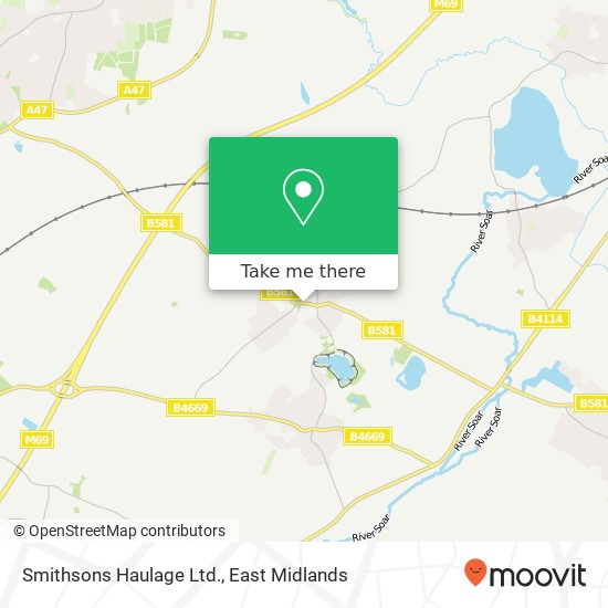 Smithsons Haulage Ltd. map
