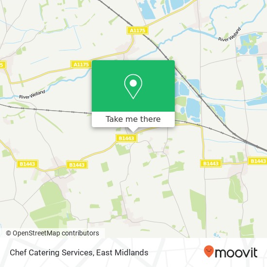 Chef Catering Services map