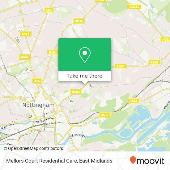 Mellors Court Residential Care map