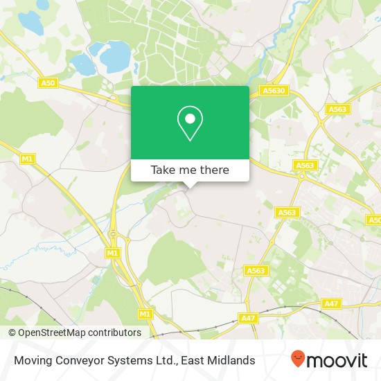 Moving Conveyor Systems Ltd. map