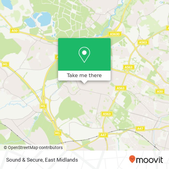 Sound & Secure map