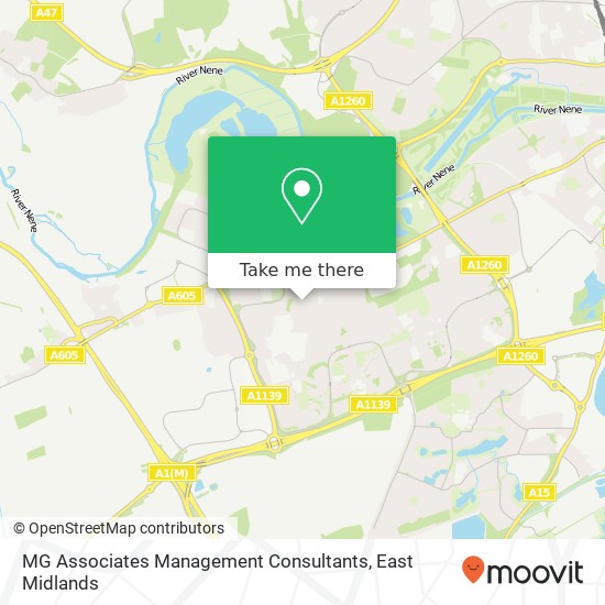 MG Associates Management Consultants map