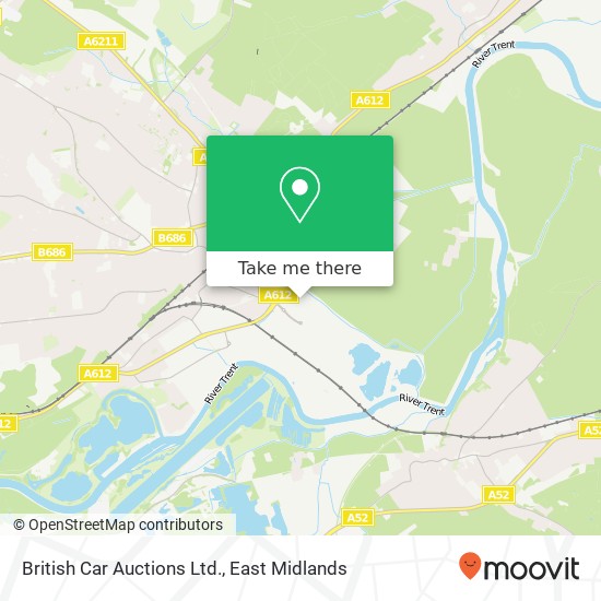 British Car Auctions Ltd. map