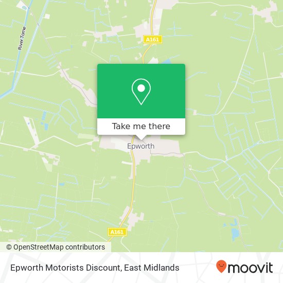 Epworth Motorists Discount map
