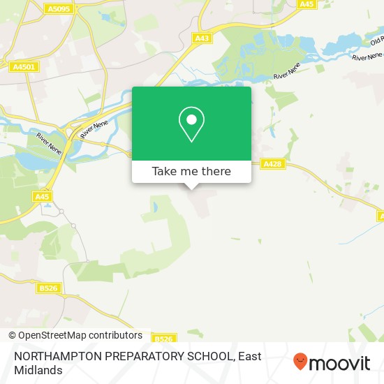 NORTHAMPTON PREPARATORY SCHOOL map