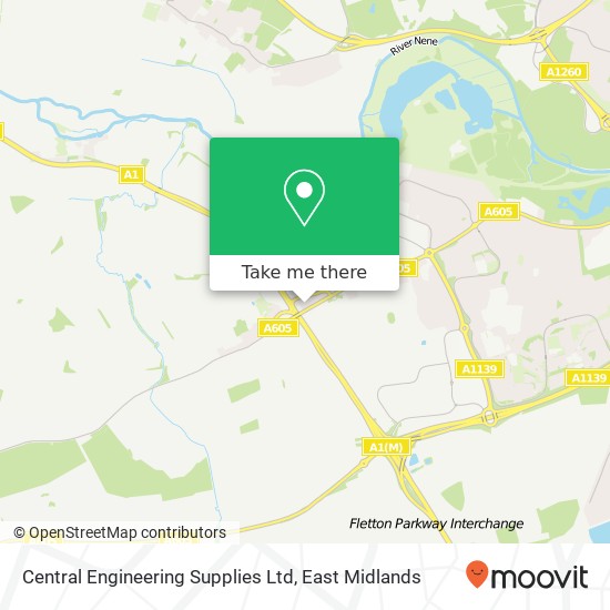 Central Engineering Supplies Ltd map