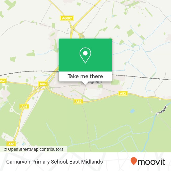 Carnarvon Primary School map