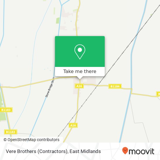 Vere Brothers (Contractors) map