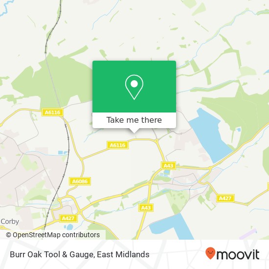 Burr Oak Tool & Gauge map