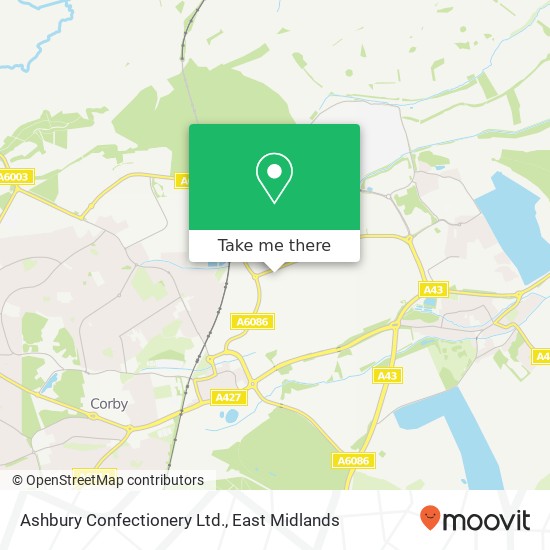 Ashbury Confectionery Ltd. map