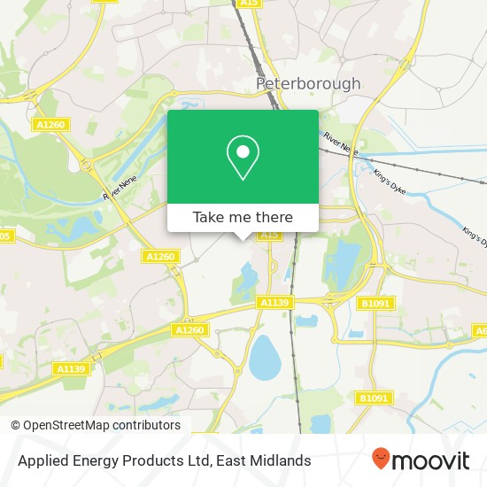 Applied Energy Products Ltd map