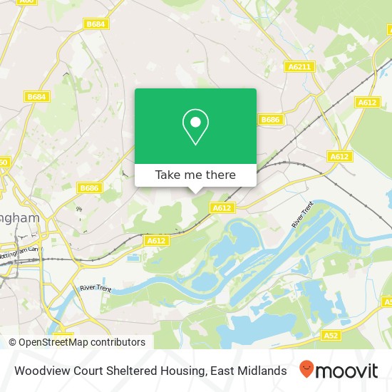 Woodview Court Sheltered Housing map