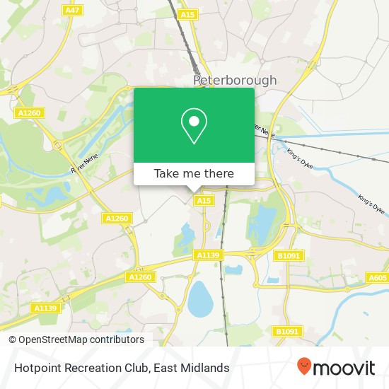 Hotpoint Recreation Club map