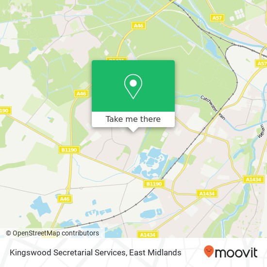 Kingswood Secretarial Services map