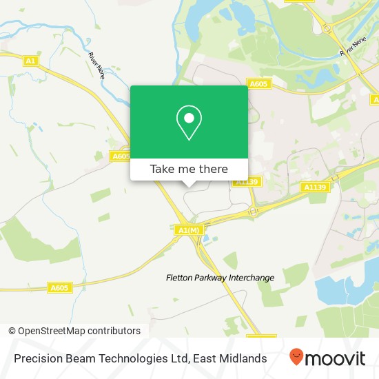 Precision Beam Technologies Ltd map