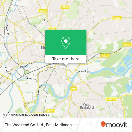 The Weekend Co. Ltd. map