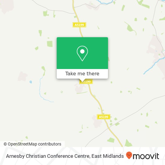 Arnesby Christian Conference Centre map