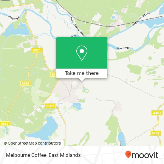 Melbourne Coffee map