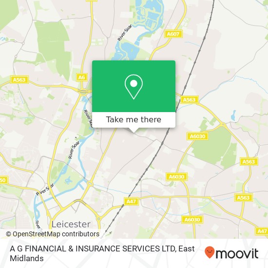 A G FINANCIAL & INSURANCE SERVICES LTD map