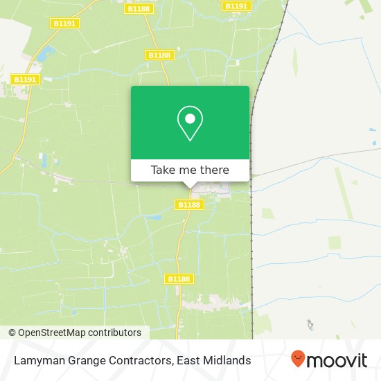 Lamyman Grange Contractors map