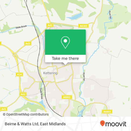 Beirne & Watts Ltd map