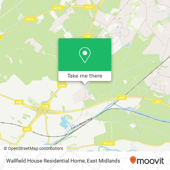 Wallfield House Residential Home map