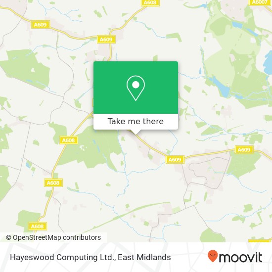Hayeswood Computing Ltd. map