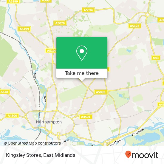 Kingsley Stores map