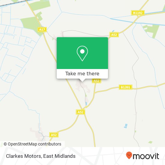 Clarkes Motors map