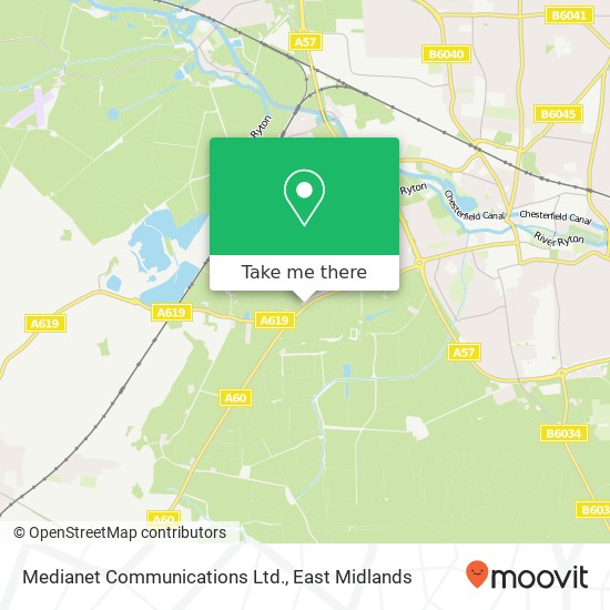 Medianet Communications Ltd. map